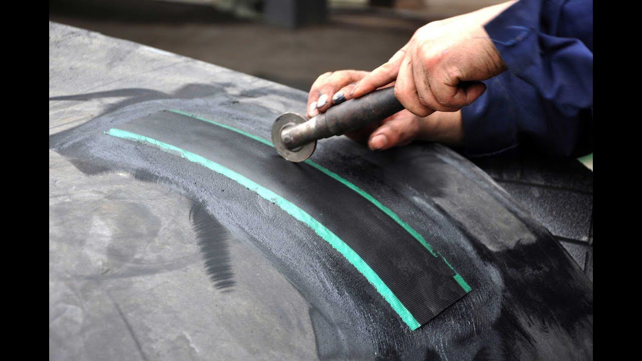 Cold Vulcanizing of belt procedure