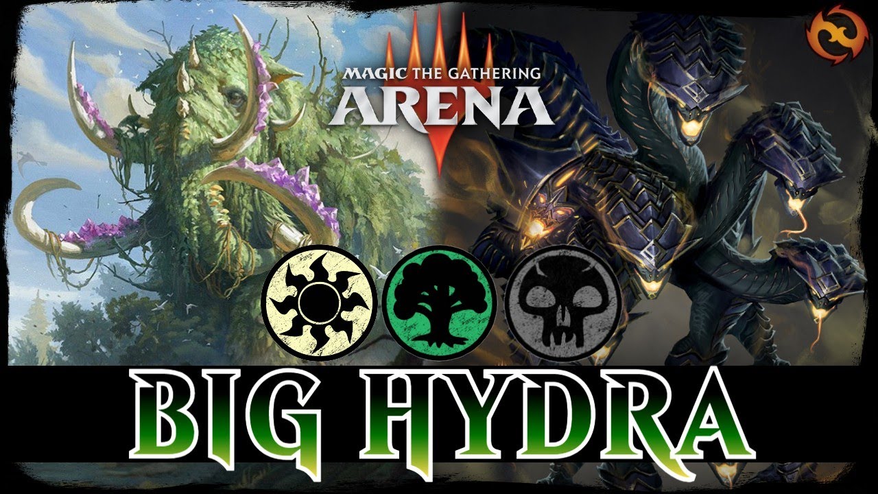 HYDRA BEHEMOTH! | MTG Arena - Abzan Stompy Trample Counter Token Hydra TARKIR Premiere Draft Deck