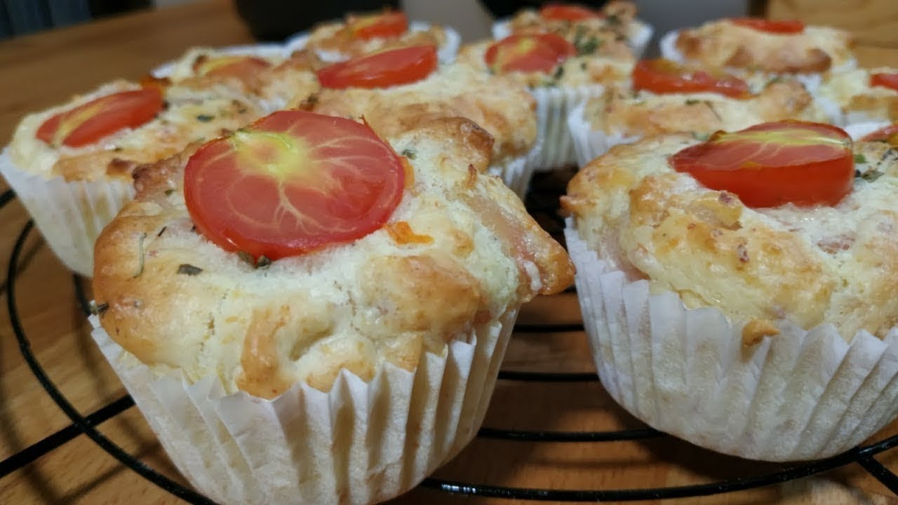 MUFFINS SALADOS, Rápidos y deliciosos con  MAMBO¡¡¡