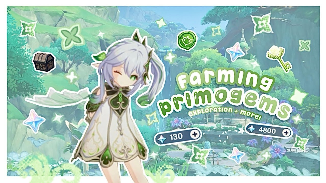 5 days of farming primogems! ⊹ ࣪ 🌱 ୭˚. ᵎᵎ cozy genshin impact gameplay ⋆.˚ ꒰ alt! ꒱