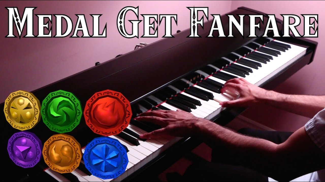 The Legend of Zelda: Ocarina of Time - Medal Get Fanfare - Piano
