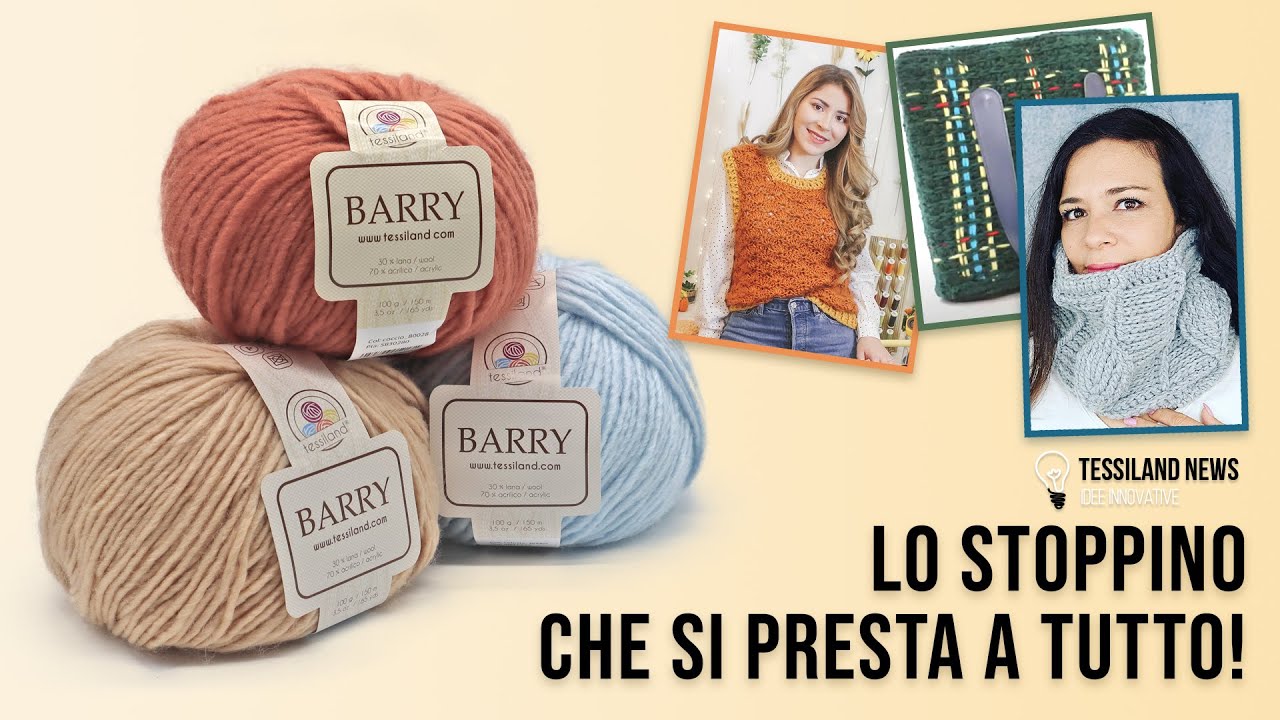 Tessiland NEWS - Lo Stoppino Misto Lana che Trasforma i Tuoi Lavori a Maglia [NUOVI COLORI]
