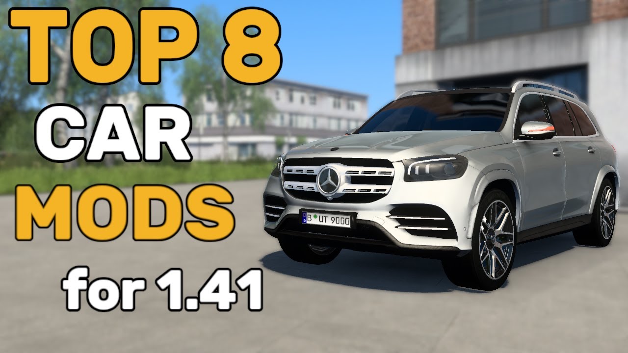 ETS2 | TOP 8 CAR MODS for 1.41 | Euro Truck Simulator 2 Mods