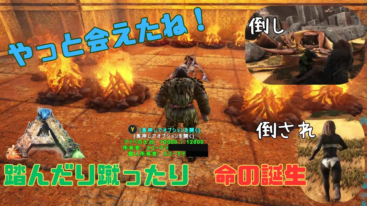 【ARK】新しい命の誕生だ！ライトニングワイバーンの卵を孵化したよ！