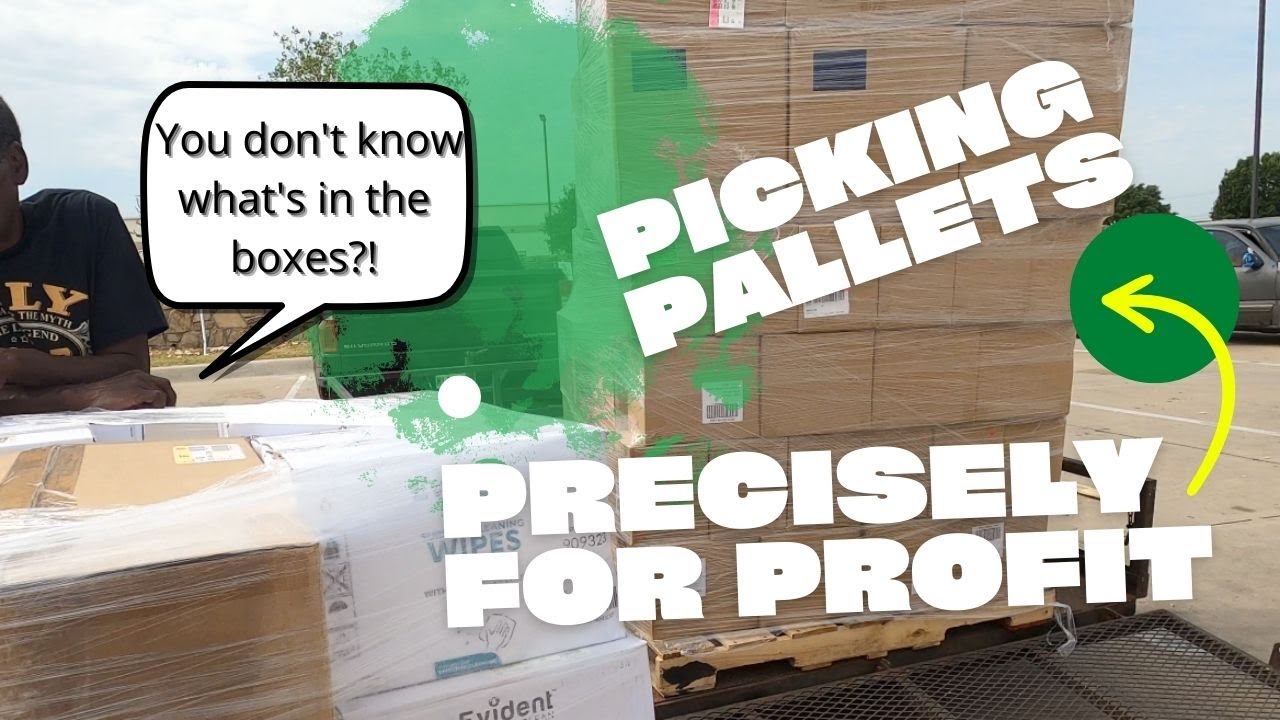 PRECISELY FOR PROFIT ep:1 PICKING PALLETS #flipping #pallets