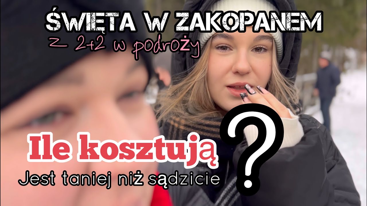 ile KOSZTUJĄ ŚWIĘTA ? W Zakopanem❤️ jest taniej niż sądzicie✔️