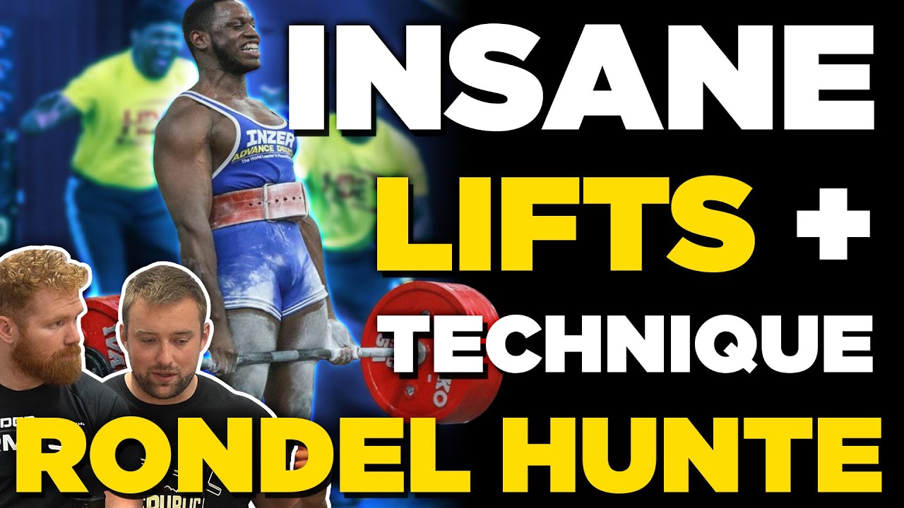 What You Can Learn From Rondel Hunte's Lifts!
