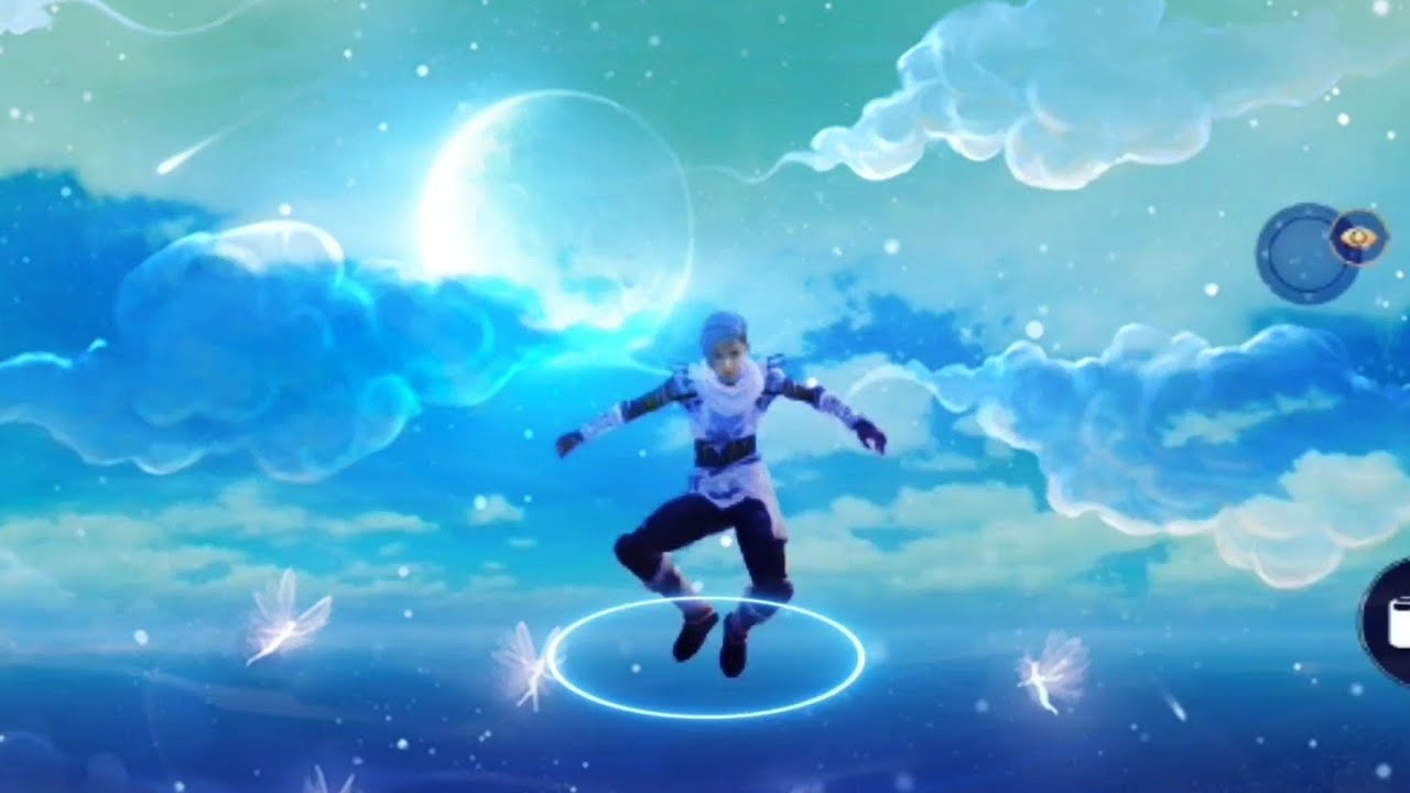 Pubg Mobile new sky moon night effect