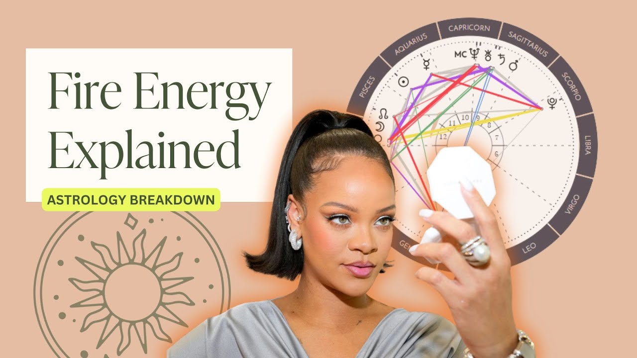 Fire Dominant Energy in Astrology Explained | Rihanna's Birth Chart Breakdown