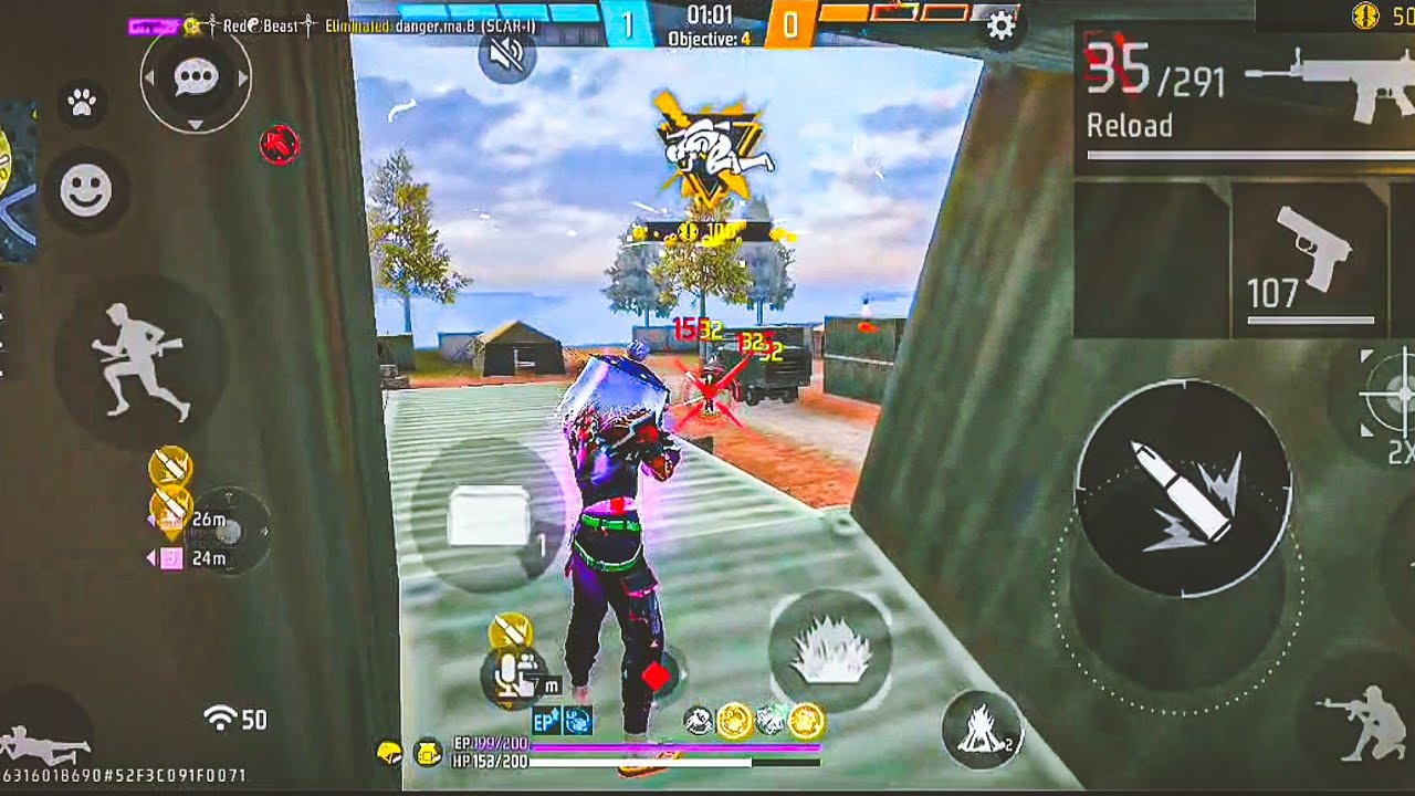 Free Fire – No Panel No Hack 🎯 Pure Skill Domination