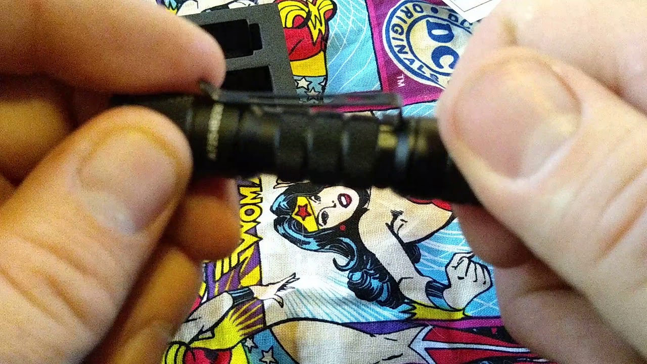 Ultratac a7 AAA flashlight small edc