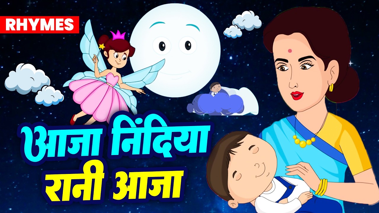 आजा निंदिया रानी आजा | Aaja Nindiya Rani Aaja  | Hindi Lullaby for Kids | Soni Rhymes Tv