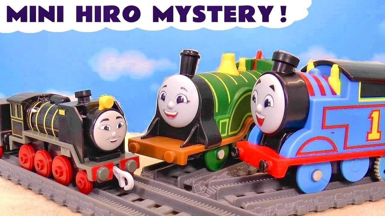 Mini Hiro Mystery Toy Train Story with All Engines Go Thomas Trains