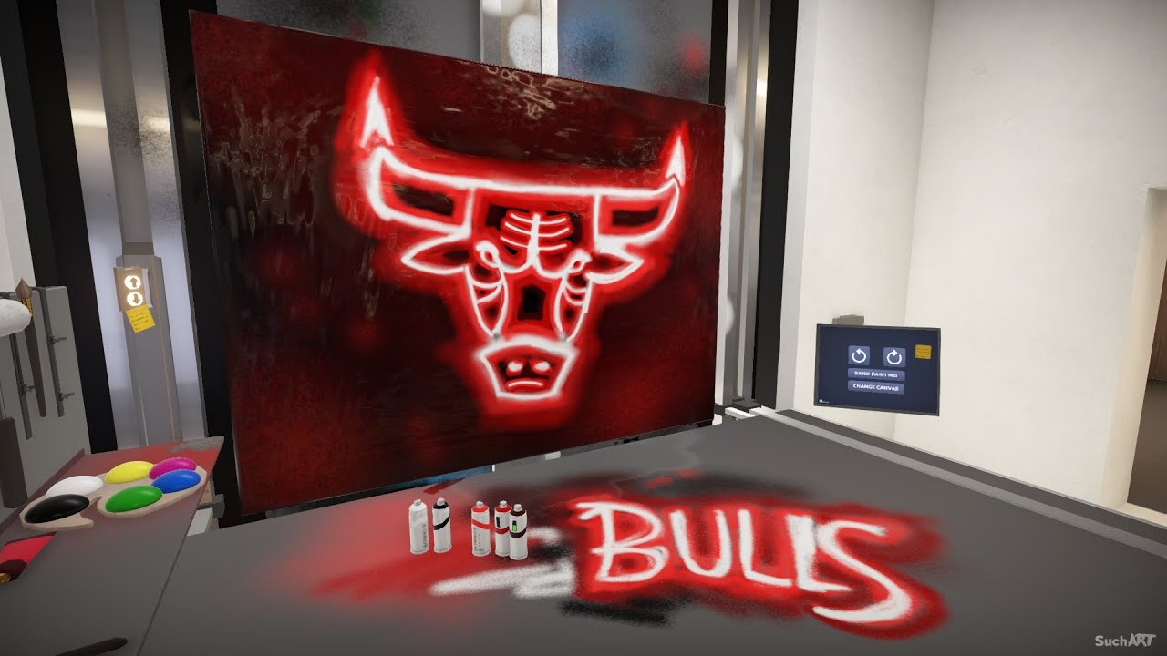 SuchArt Chicago Bulls Logo