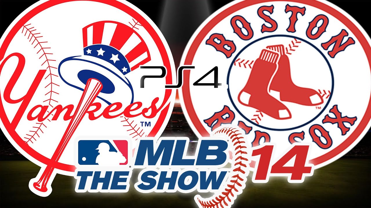 MLB 14 THE SHOW PS4: NEW YORK YANKEES VS BOSTON REDSOX | EPIC David Ortiz Walk-Off Home Run