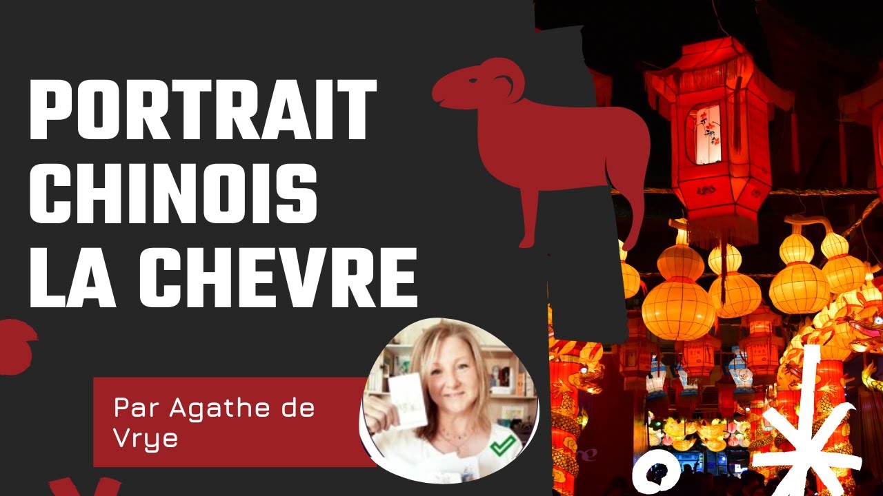 Portrait Astro Chinois : La Ch&egrave;vre - Agathe De Vrye, WENGO