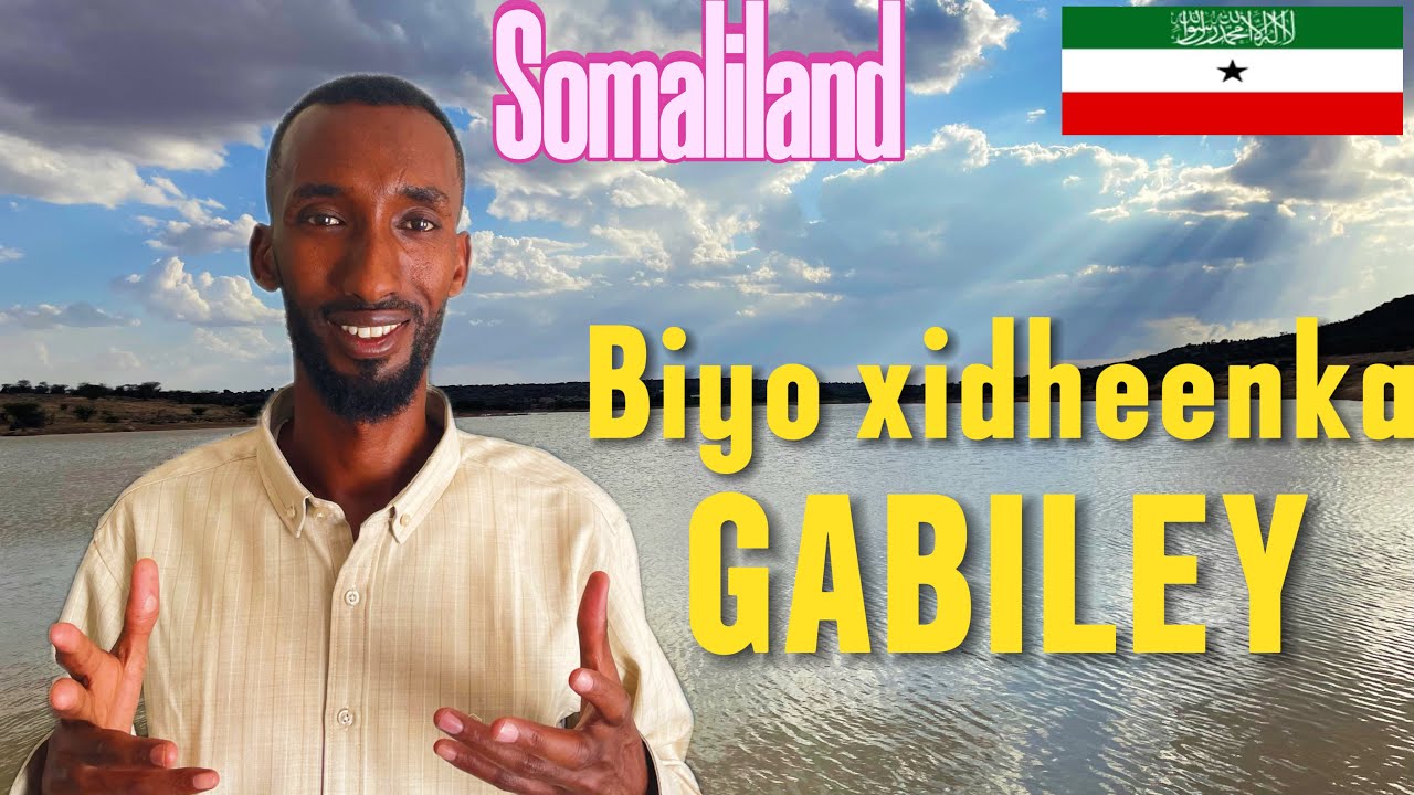 BIYO XIDHEENKA UGU WAYN  GABILEY SOMALILAND XAGUU KU DANBEEYAY?The largest dam gabiley in somaliland