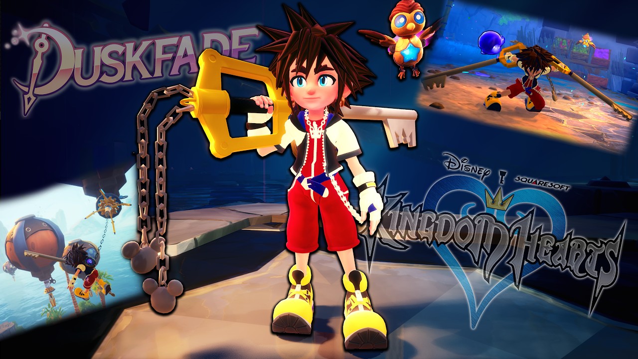 Это ИДЕАЛЬНЫЙ мод для видеоигры &mdash; Kingdom Hearts x Duskfade