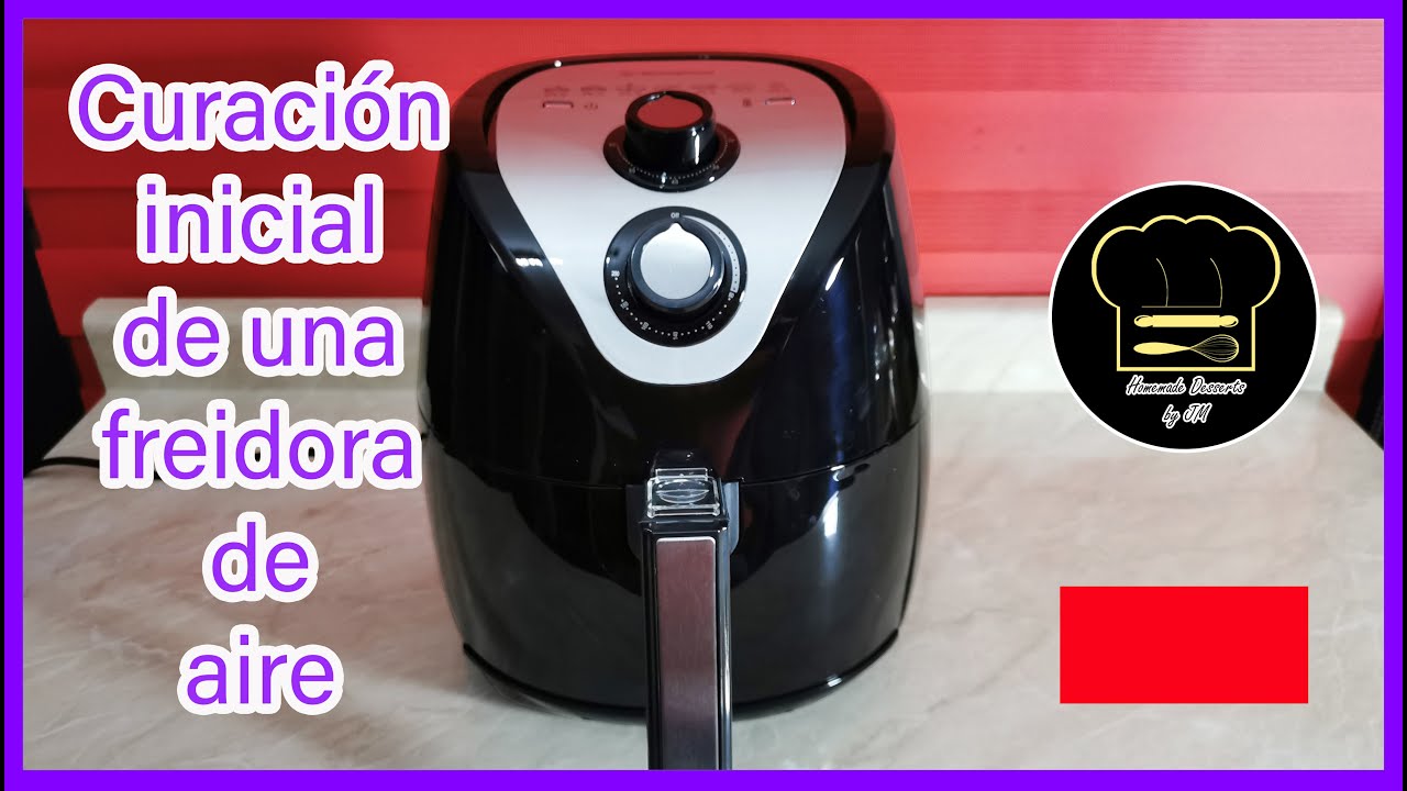 Curación inicial de freidora de aire / How to Prepare Air Fryer for First Use 初めて使用するためのエアフライヤーの準備方法