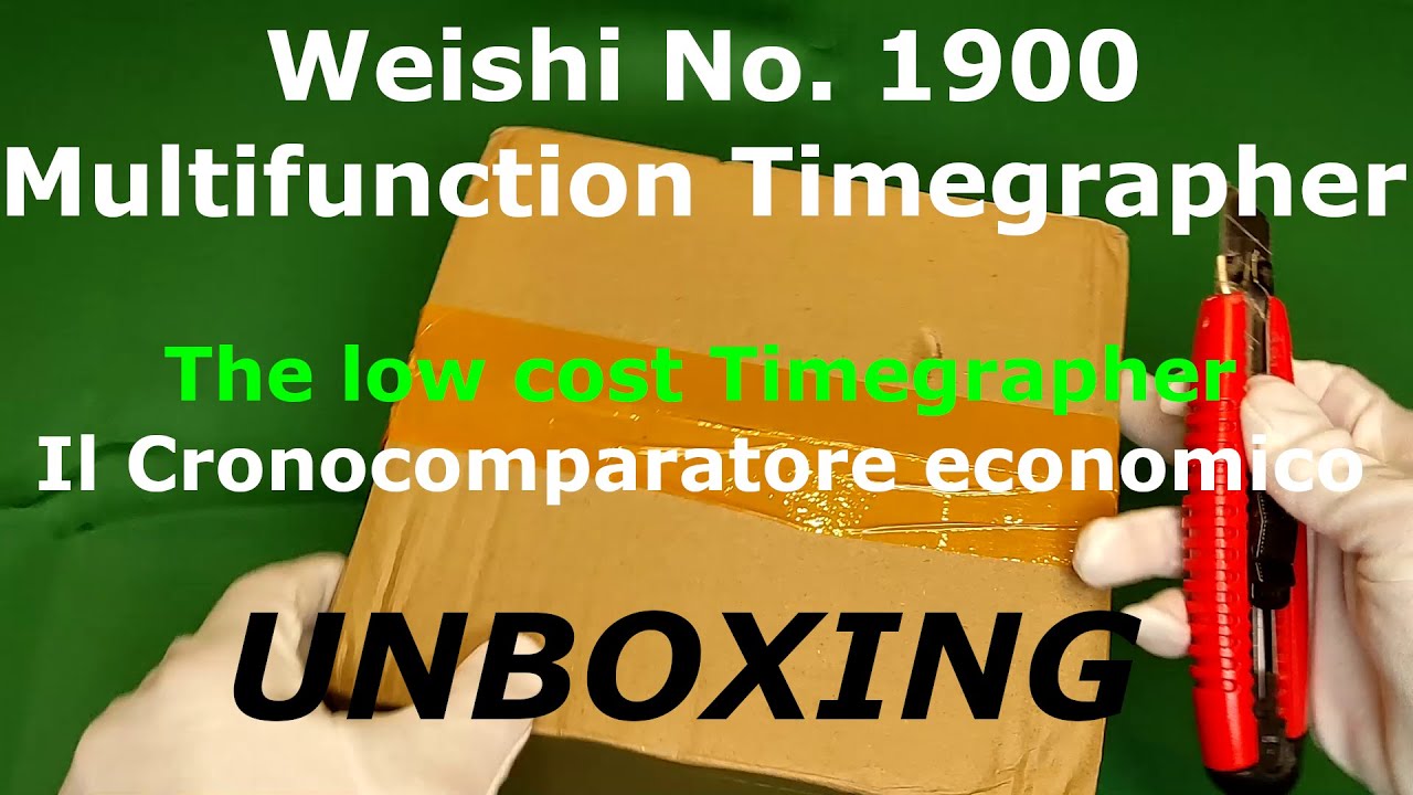 Weishi 1900 Timegrapher, Cronocomparatore, Unboxing & Review, Recensione, Seiko NH35, Cadisen