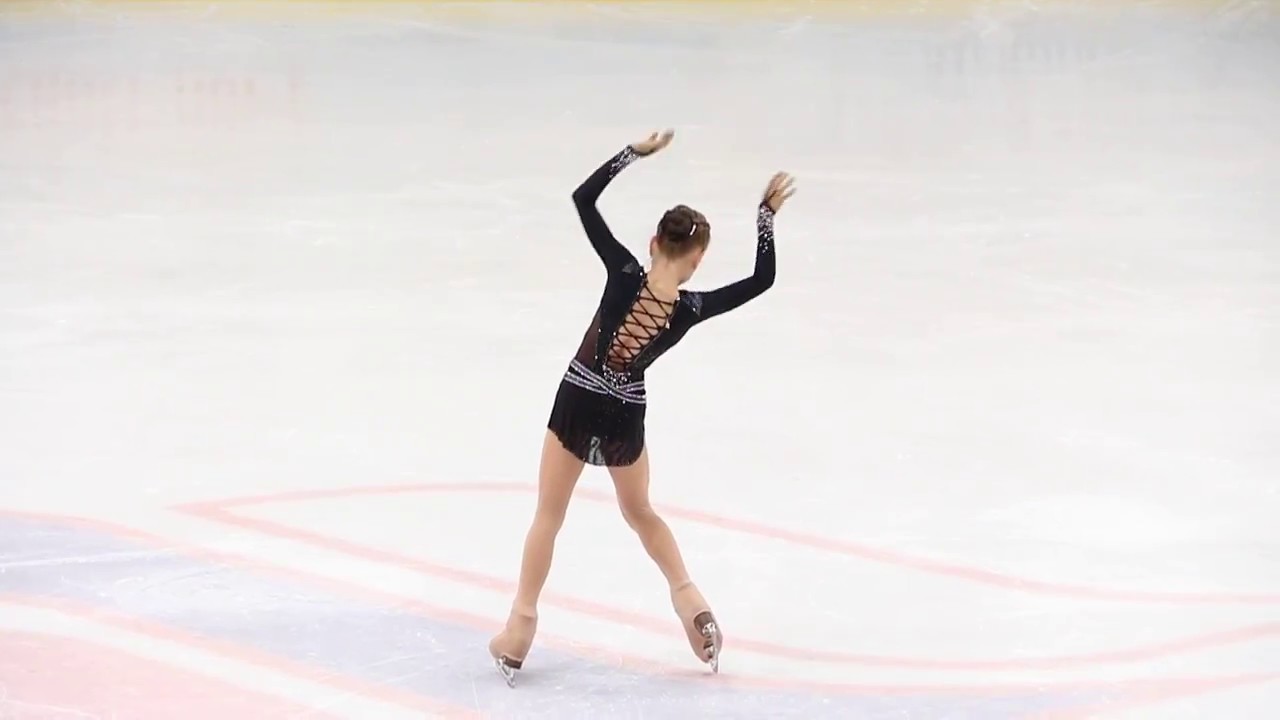 Александра Трусова, КП, Первенство Москвы 2017, младший возраст, старшая группа