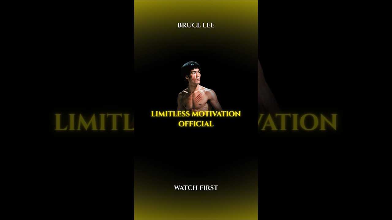 Bruce Lee: Watch Before You Move 🔥