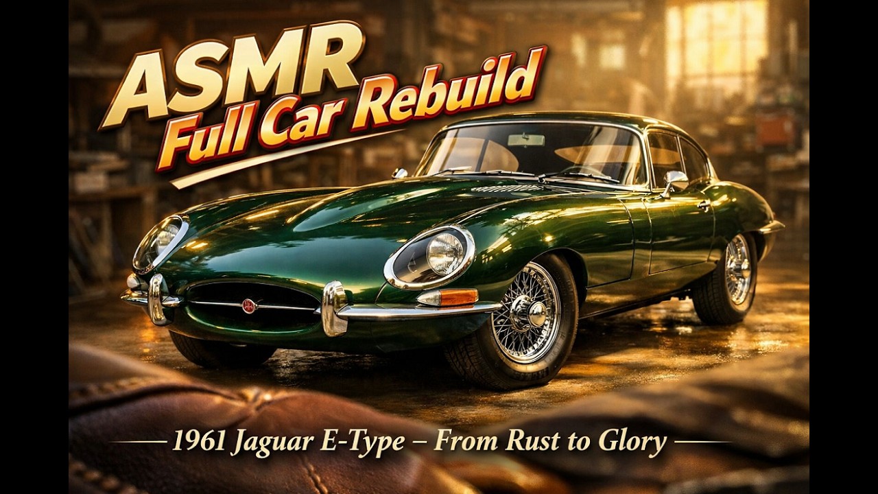 JAGUAR E-Type- From Rust to Glory! Full Car Rebuild!