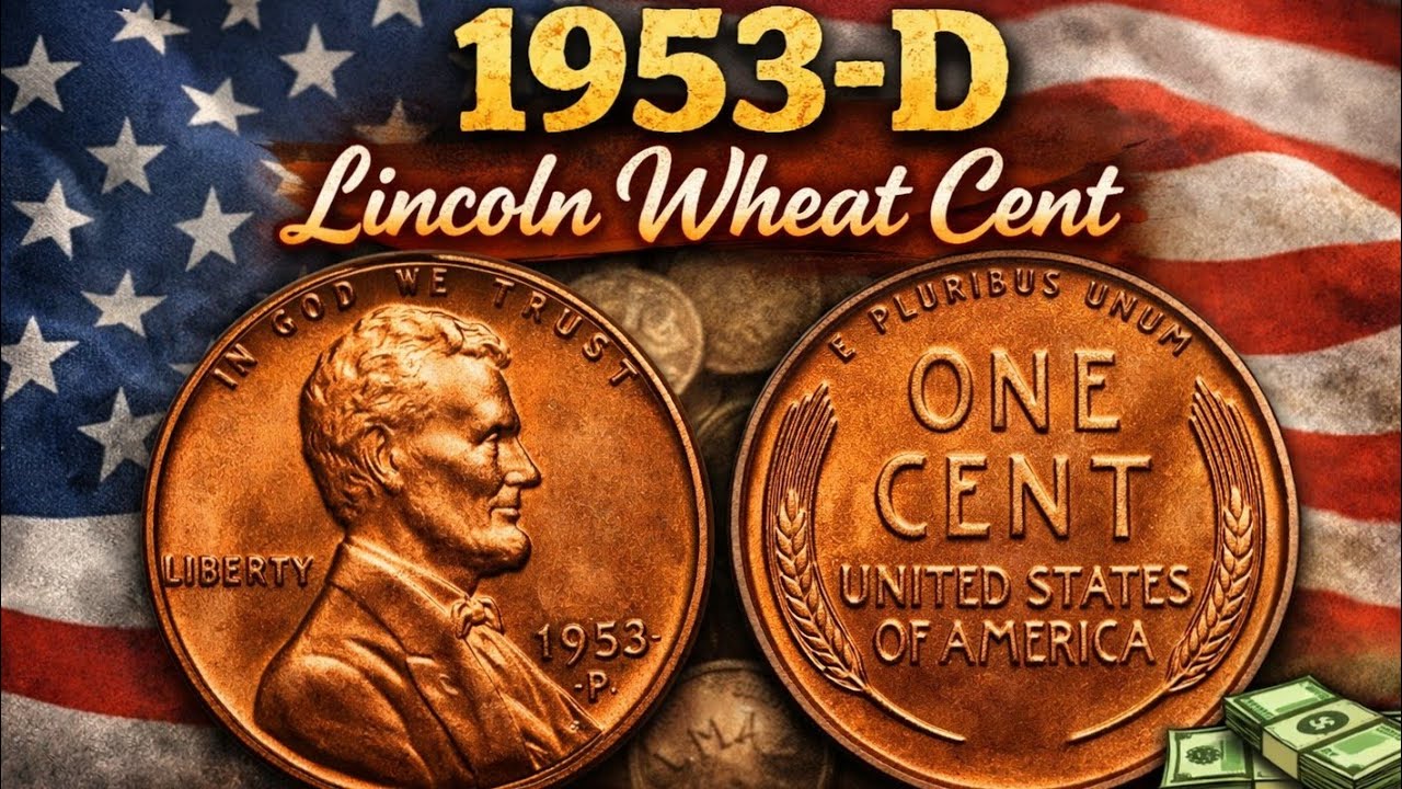 1953-D Lincoln Wheat Cent 💰 Rare Coin Value, History & Secrets Revealed!