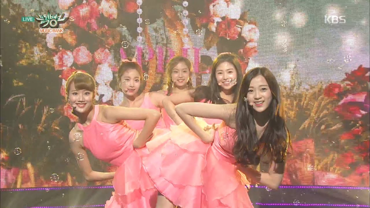 뮤직뱅크 - 에이프릴, 상큼한 요정으로 컴백!‘팅커벨’.20160429