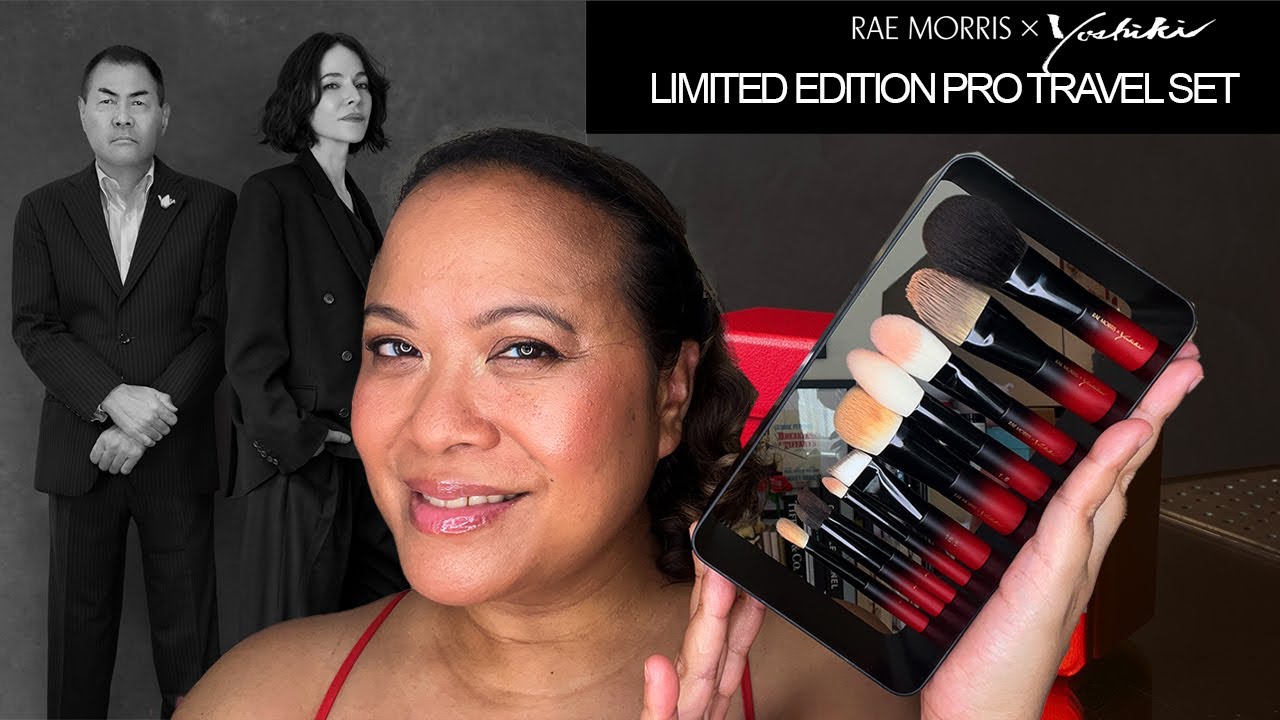 NEW Rae Morris X Yoshiki Limited Edition Pro Travel Brush Set -Using all 10 brushes and my thoughts!