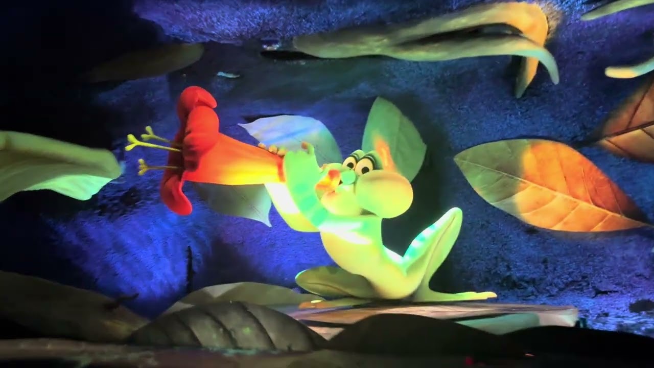 Tiana's Bayou Adventure ride at Disneyland 2025 08 03