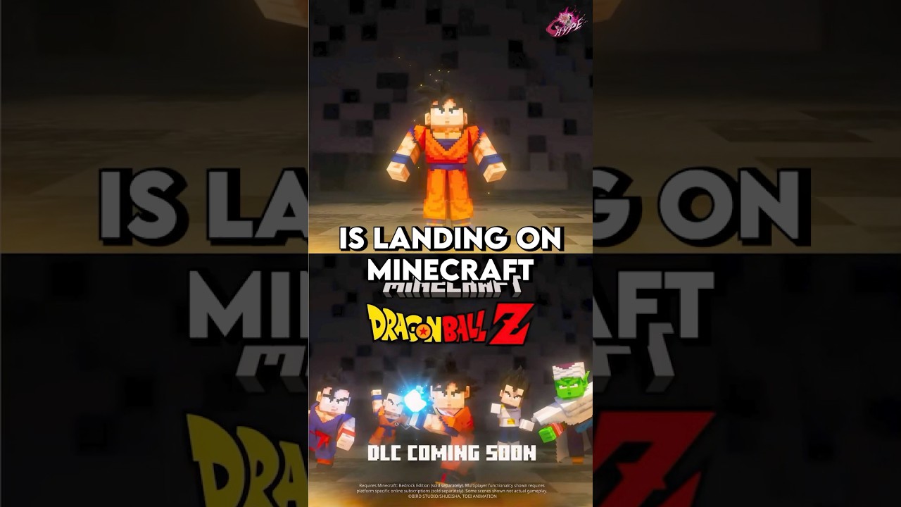 Dragon Ball приходит в Minecraft!