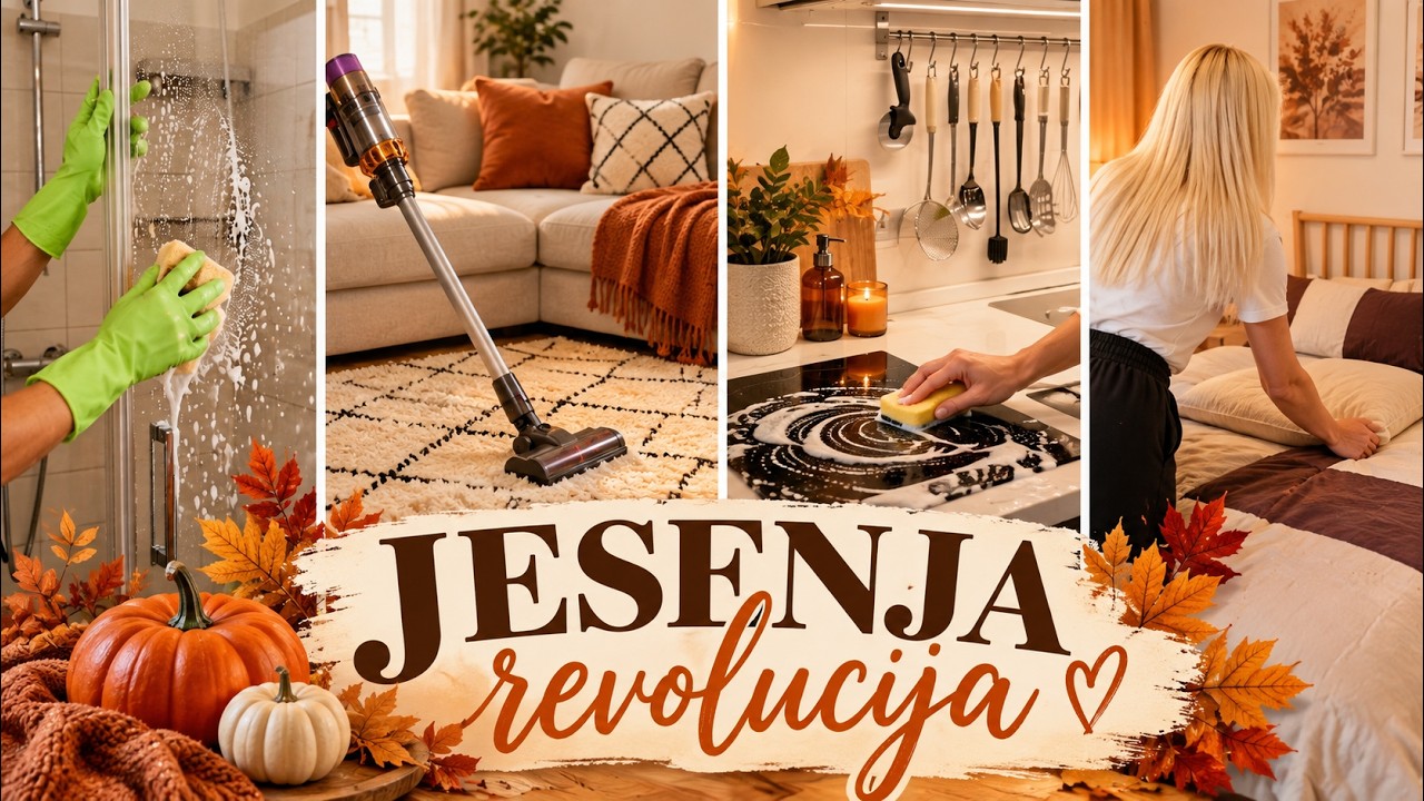 JESENJA REVOLUCIJA: Detaljno či&scaron;ćenje, ribanje, i organizacija na&scaron;e kuće u Italiji 🇮🇹