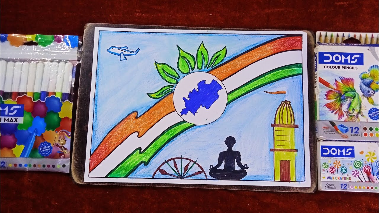 Sustha Odisha Samrudha Odisha Drawing | Odisha Day Drawing For Kids | Suravi competition