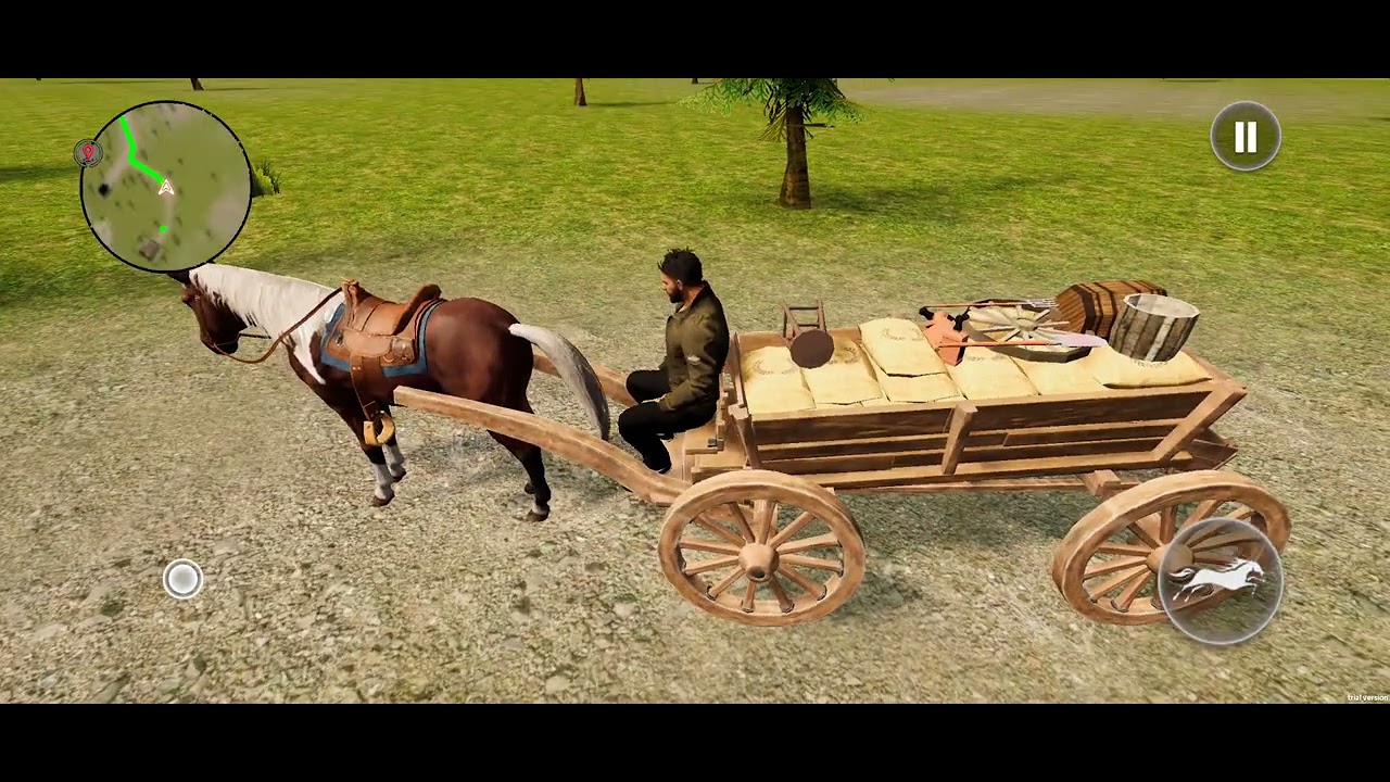 Horse Ride Gameplay | Relaxing Horse Ride Game (No Commentary)