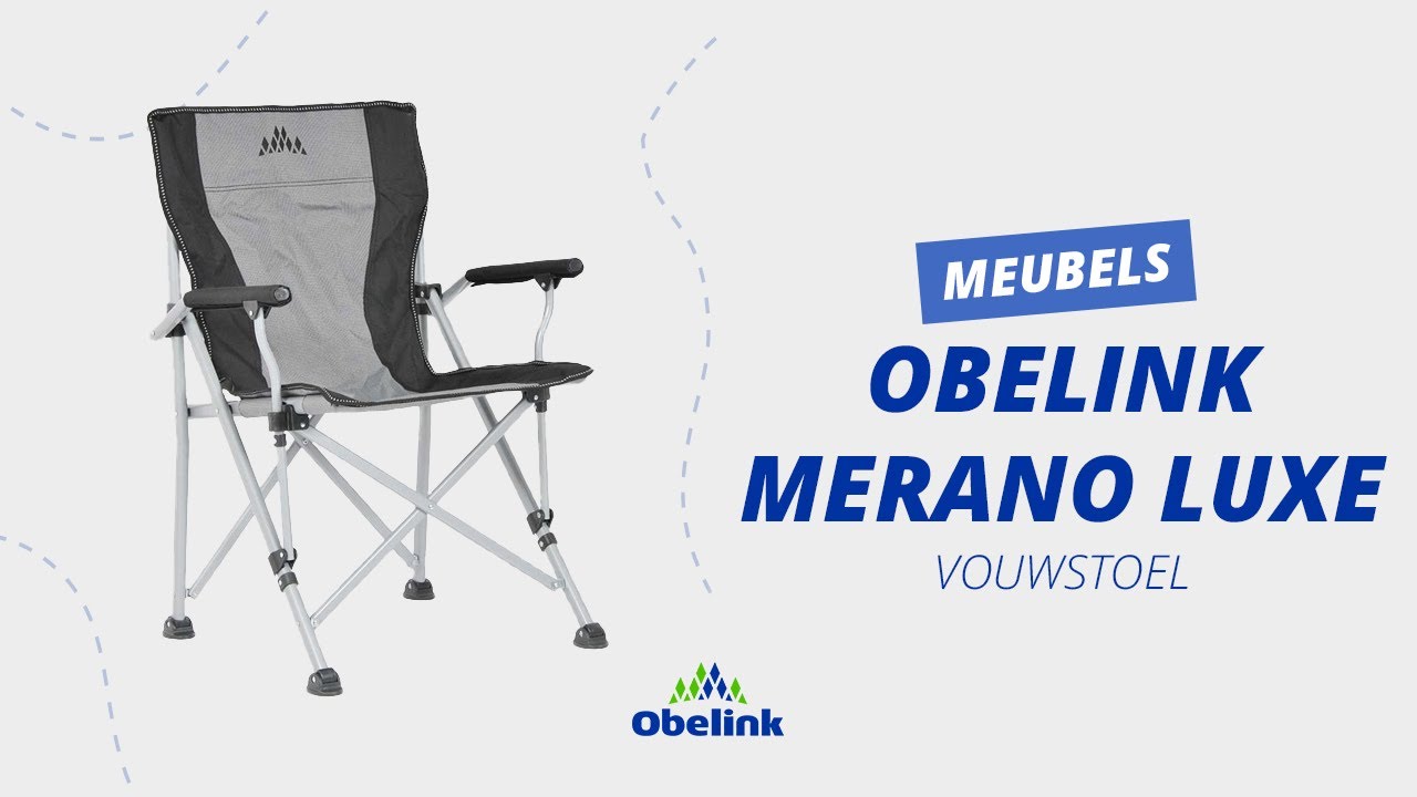 Obelink Merano Luxe campingstoel | Productvideo | Obelink