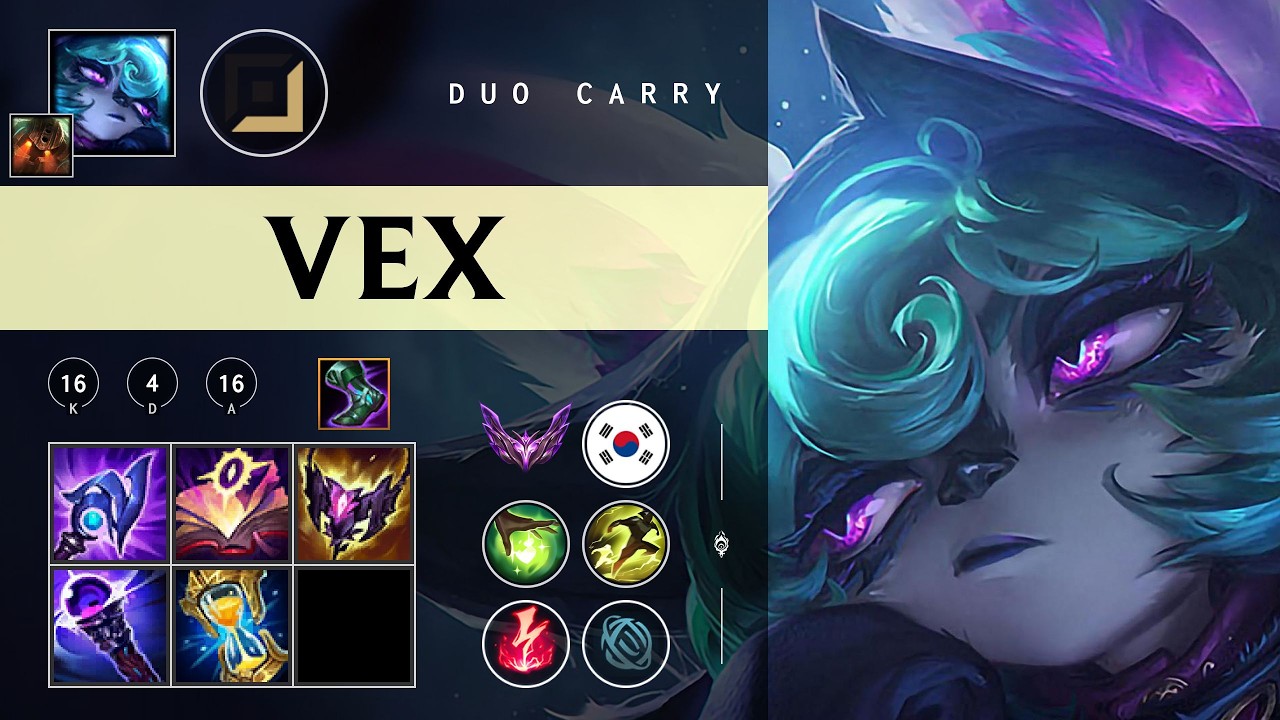 Vex Carry vs Yunara - KR Master Patch 26.04