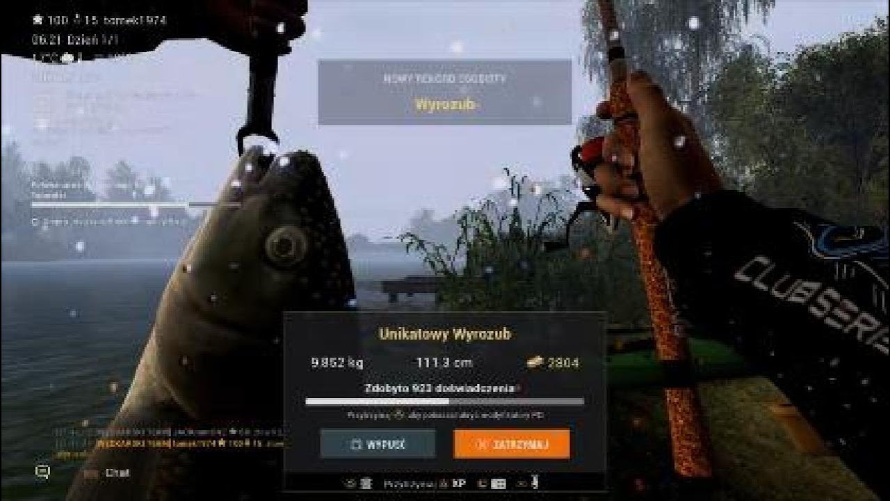 Fishing planet(Ps5).Unikatowy Wyrozub.Rzeka Dnipro.Ukraina.2 ryby.