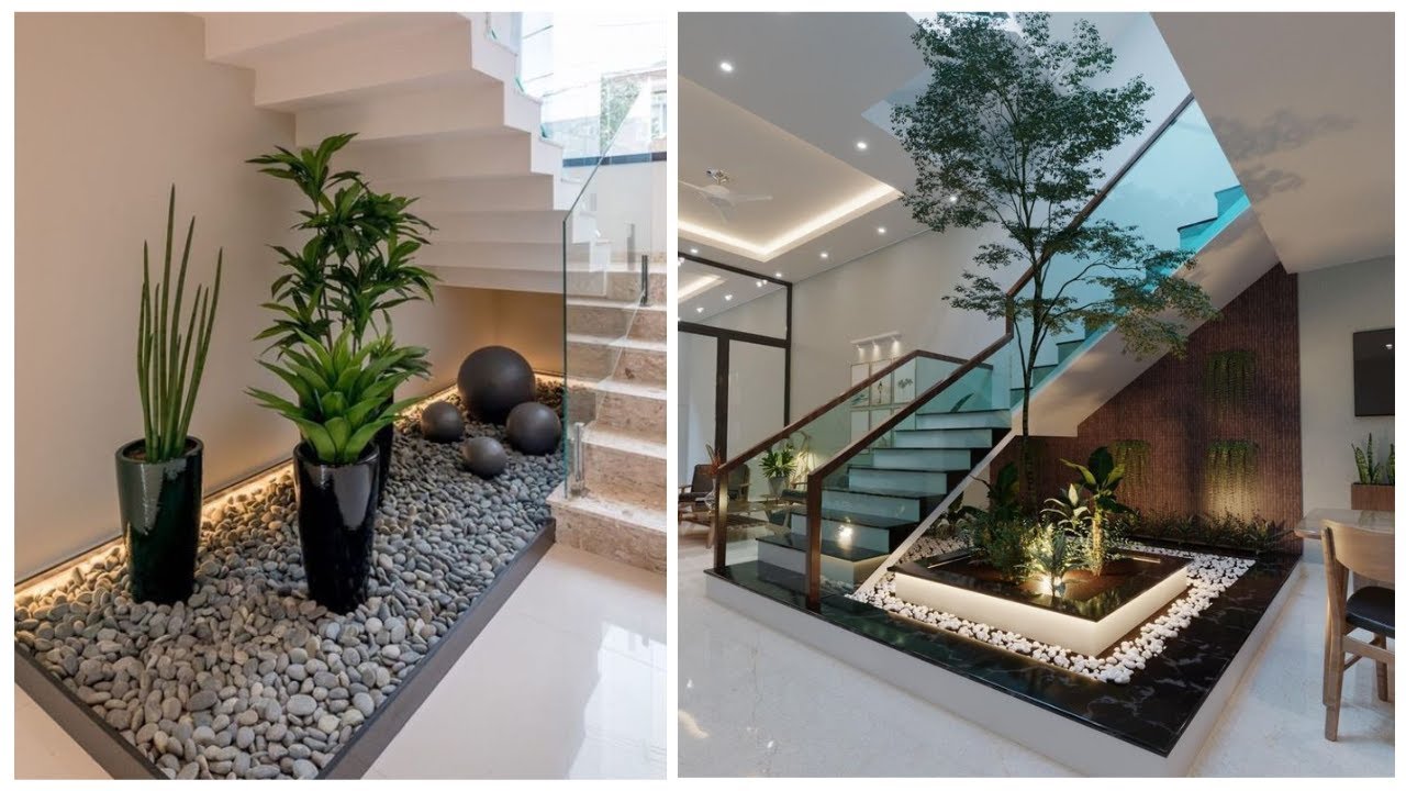 +388 iDEAS de hermosas JARDINES DEBAJO DE LAS ESCALERAS para diseñar al interior de tu hogar