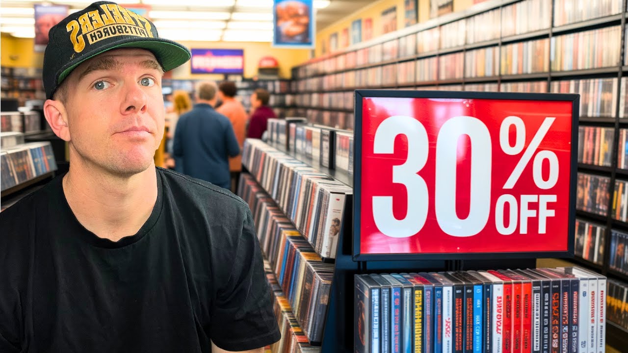 Я нашел редкий DVD за 1000 долларов на распродаже