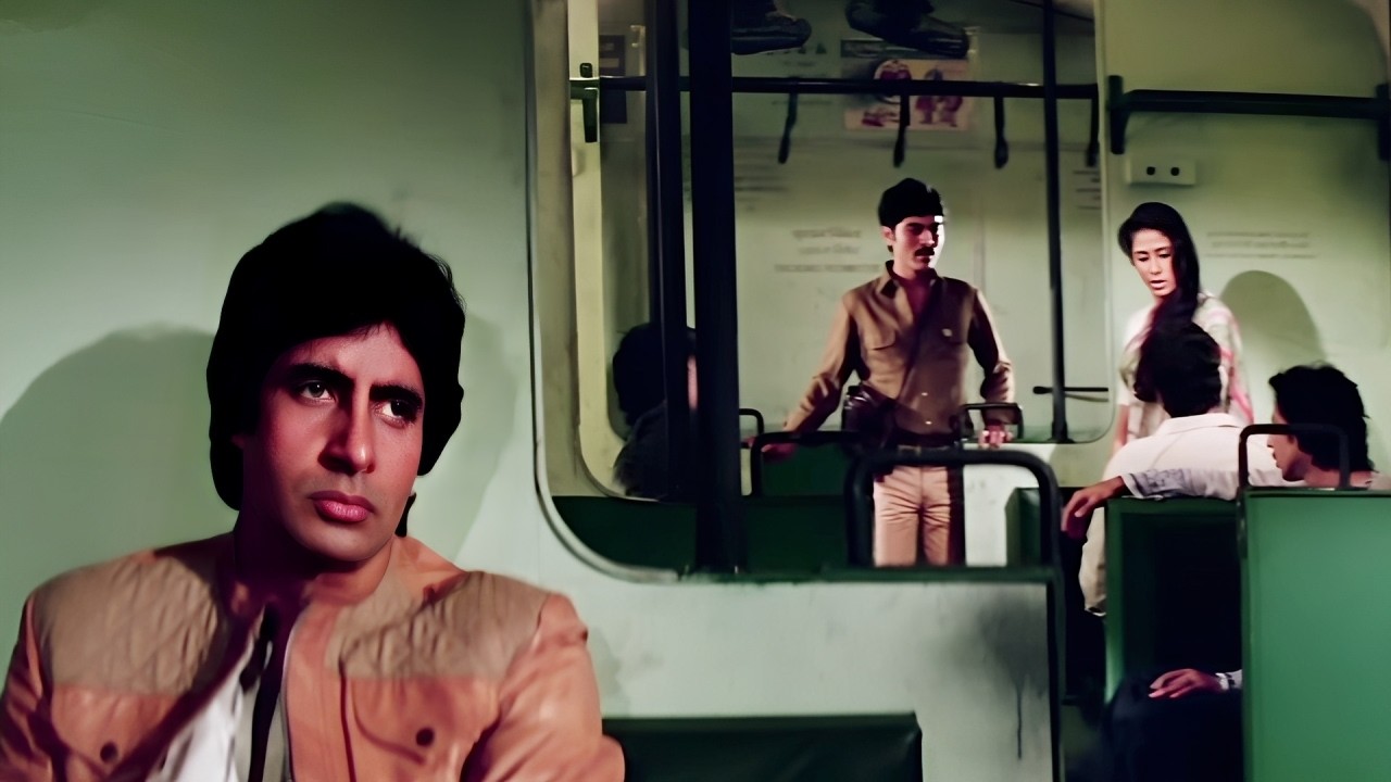 अमिताभ बच्चन ने देर रात मुंबई की लोकल ट्रेन में एक महिला की जान बचाई - Shakti | Amitabh, Smita Patil