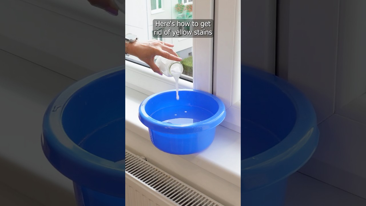 Just over 60 SECONDS to clean WINDOW FRAMES. Keep it simple