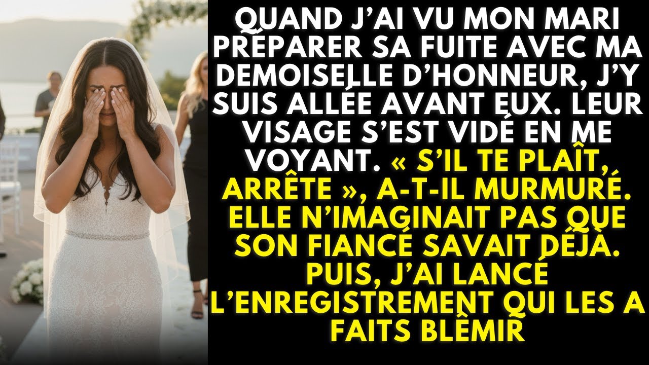 J’ai vu mon mari fuir avec ma demoiselle d’honneur — son fiancé savait déjà, regard figé