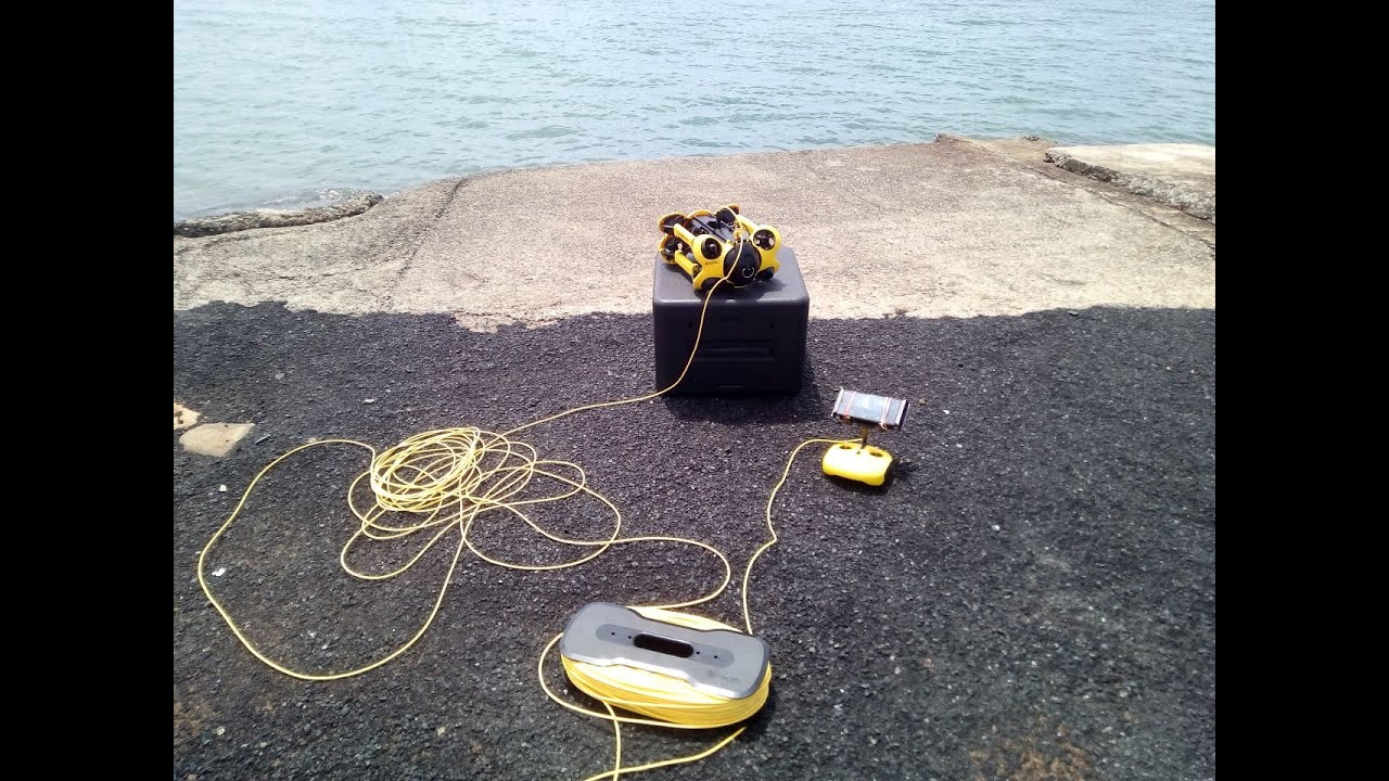 Pioneer River, Mackay QLD - Chasing M2 underwater drone