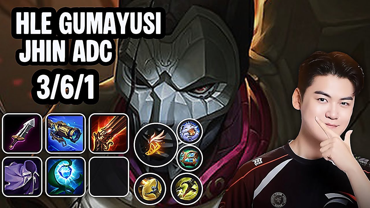 HLE Gumayusi Jhin Adc VS Yunara SoloQ Replay 20260405
