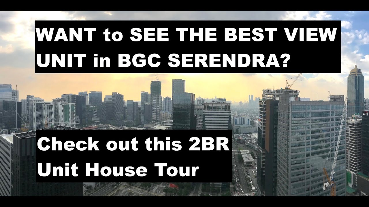 BGC Condo for Sale - One Serendra for Sale at The West Tower (also for Rent)