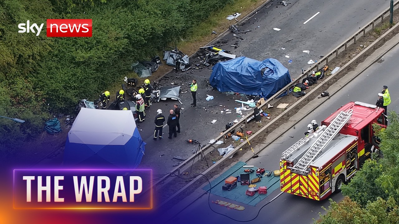 Two police officers killed in deadly A66 crash named | The Wrap