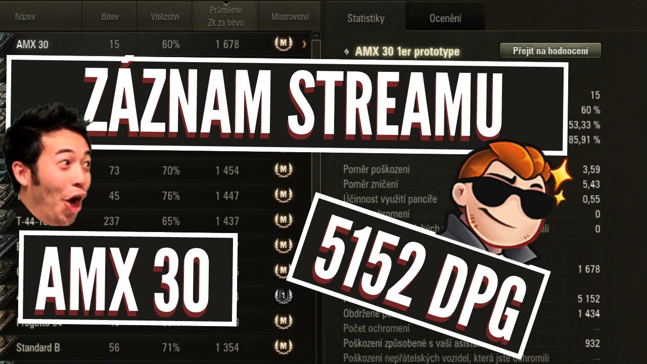AMX 30 | 5152 DPG / 15 her | Záznam streamu