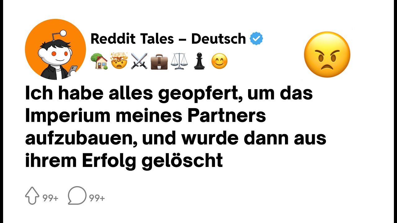 Ich habe ihr Traumgeschäft finanziert, sie hat mich rausgeworfen, als es erfolgreich wurde