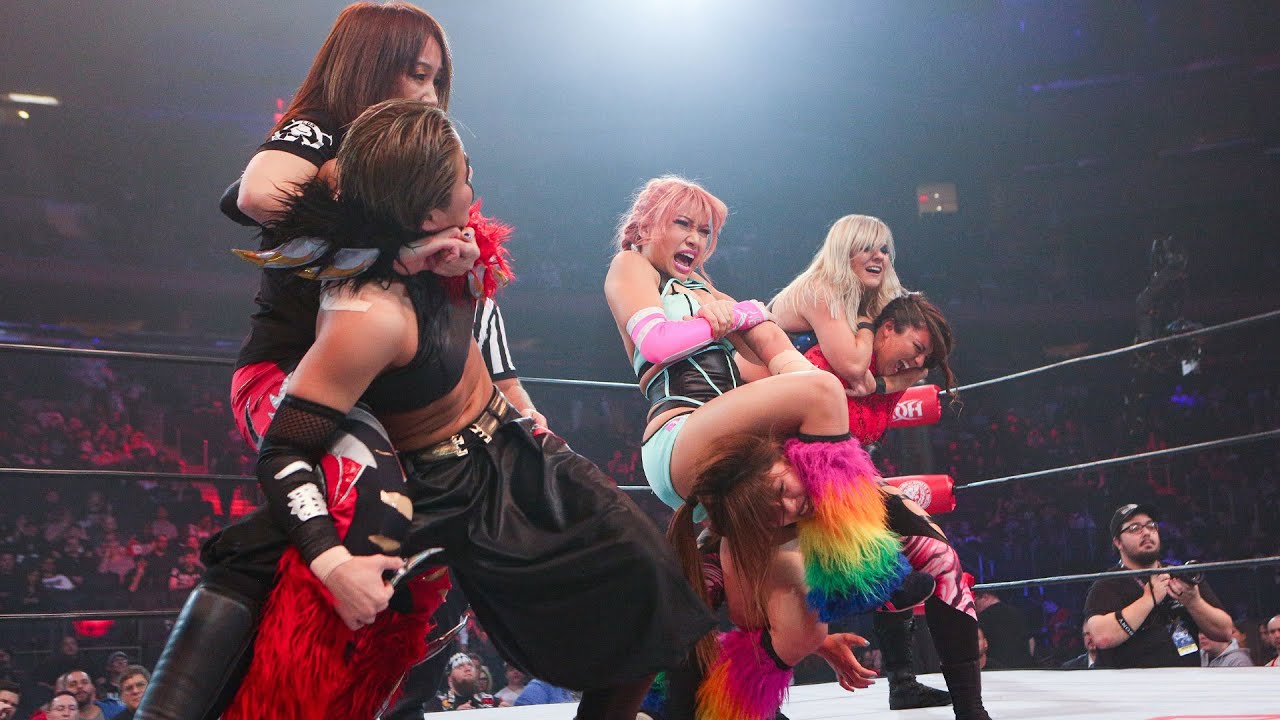 Hana Kimura, Stella Grey and Sumie Sakai vs Jenny Rose and Oedo Tai (G1 Supercard)